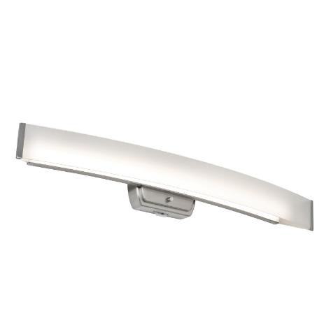 AFX Lighting LYLV3205LAJD1BN Layla 32 Inch LED Vanity Wall Light, Watt 40W, 120V, Selectable 5CCT, Brushed Nickel Finish