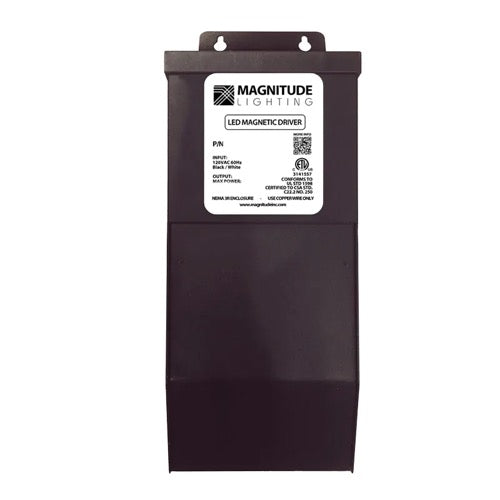 Magnitude Lighting M300L24DC M-Series Dimmable Manual Reset LED Driver, 300 Watts Capacity, 120V Input/24V DC Output