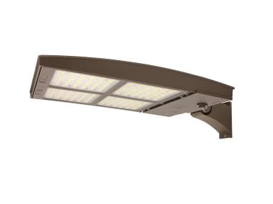 MaxLite M300UC3M-WCSBACR Flood Light M Series 200/250/300W - Changeable Lens 3M - 3/4/5K - 277-480W - Straight Arm - C-max Ready - Finish Bronze