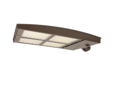 MaxLite M300UC3M-WCSBXCRTA LED Outdoor Flood Area Light ,Watt 200/250/300W, Changeable Lens 3M, 120-277V, CCT 3000K/4000K/5000K, Bronze ,Upper Knuckle Mount, C-max Ready, TA