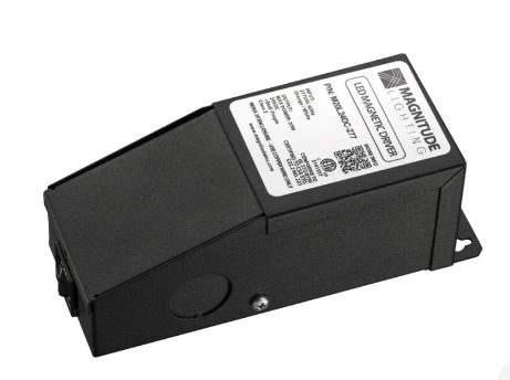 Magnitude Lighting M40L12-AR Ac Series Led Driver W/ Junction Box - 40 Watt Capacity - Dimmable - Auto Reset - 120v Input / 12v Ac Output