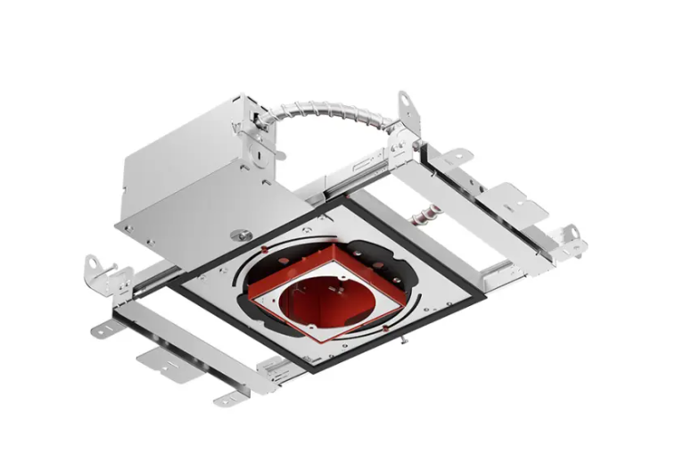 DMF Lighting M4LOSF M-Series 4" Square Low Profile Fire Rated 0-10V Housing