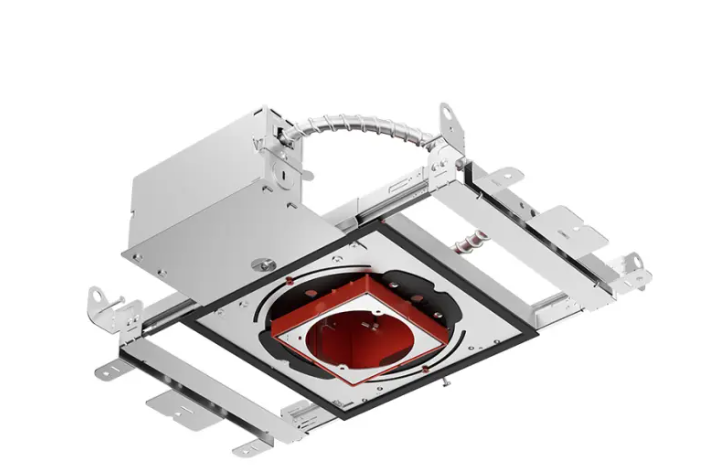 DMF Lighting M4LTSF M-Series 4" Square Low Profile Fire Rated TRIAC Housing