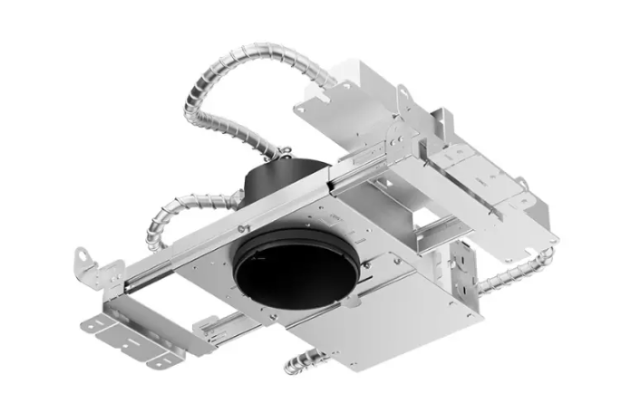 DMF Lighting M4NCRS15TEM M-Series 4" Round New Construction Housing - Emergency Driver Integrated Switch - 1,500 Lumens - TRIAC/ELV Dimming