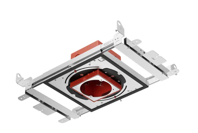 DMF Lighting M4NCSF M-Series 4" Fire Rated Square New Construction Housing