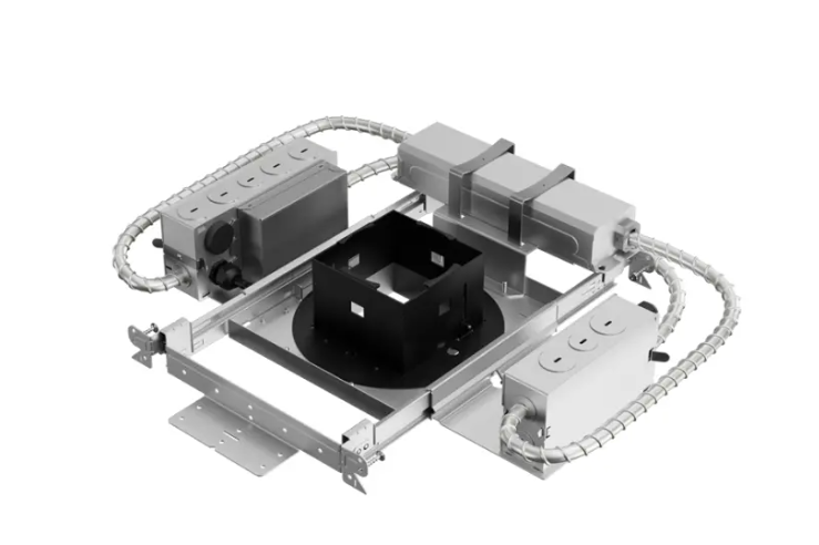 DMF Lighting M4NCSN07DSAWNEM M-Series Commercial 4" Square New Construction Housing - Emergency Driver Integrated Switch - 750 Lumens - Lutron Athena Node - DALI-2 Static CCT Dimmable
