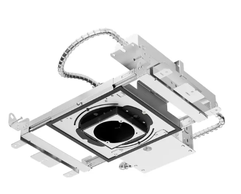 DMF Lighting M4NCSS12TEM M-Series 4" Square New Construction Housing, Emergency Driver Integrated Switch, 1,250 Lumens, TRIAC/ELV Dimming