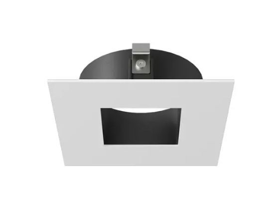 DMF Lighting M4TSPWHFL M-Series 4" Square Flangeless Pinhole Trim - White