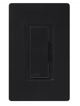 Lutron MA-PRO-MN Maestro Pro LED + Dimmer, Single Pole / 3-Way Multi-Location, Midnight Finish