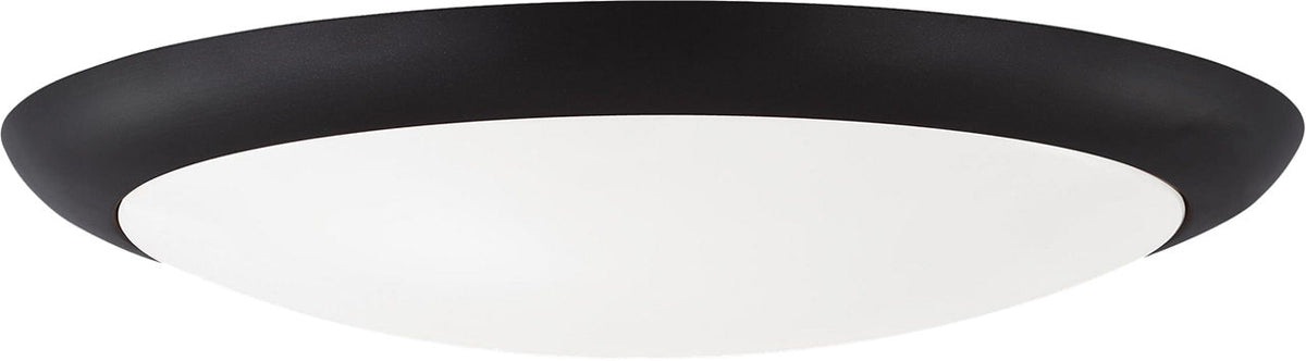 Generation Lighting MC224RB-V1 Hugger Light Kit in Roman Bronze with matte white glass