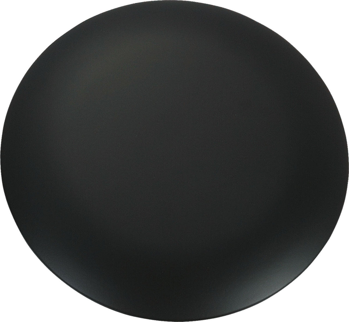 Generation Lighting MC360BK Discus matte black blanking plate