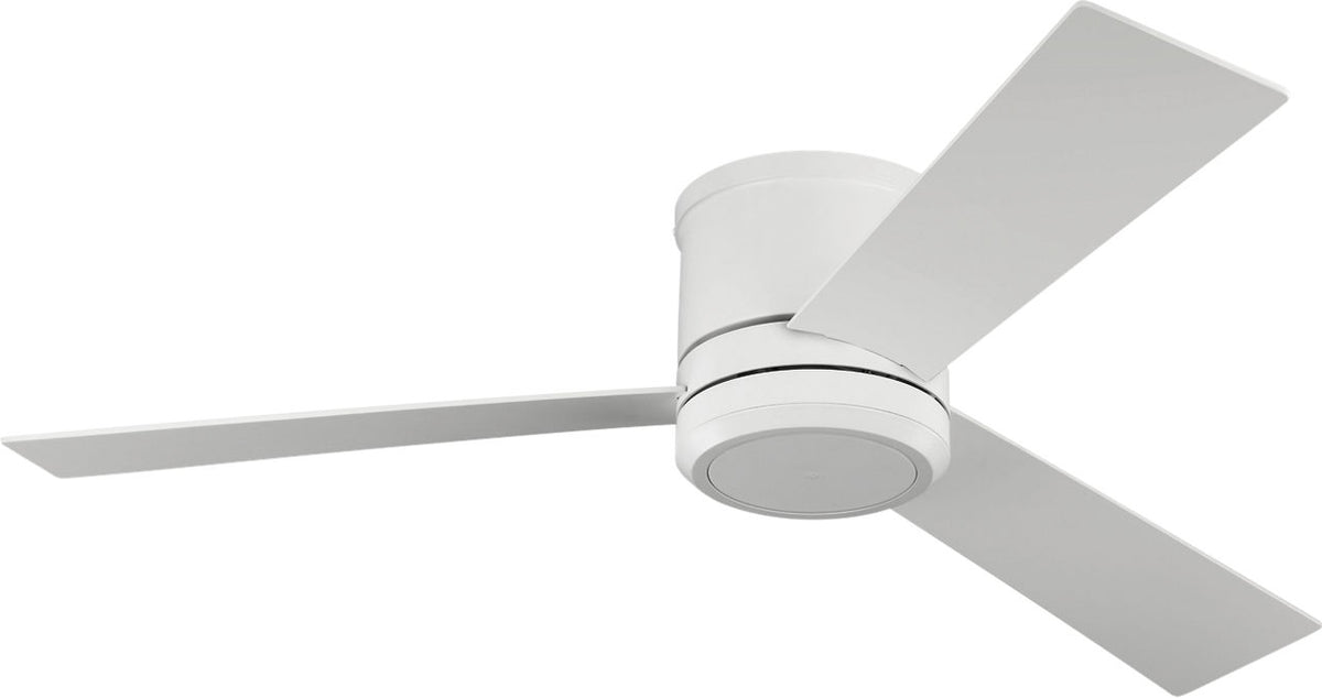 Generation Lighting Clarity 56 matte white LED ceiling fan