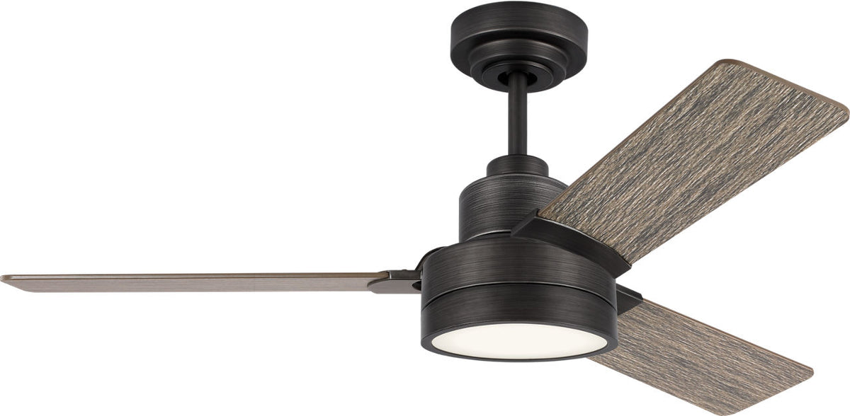Generation Lighting Jovie 44 LED 44 inch Aged Pewter ceiling fan with light kit