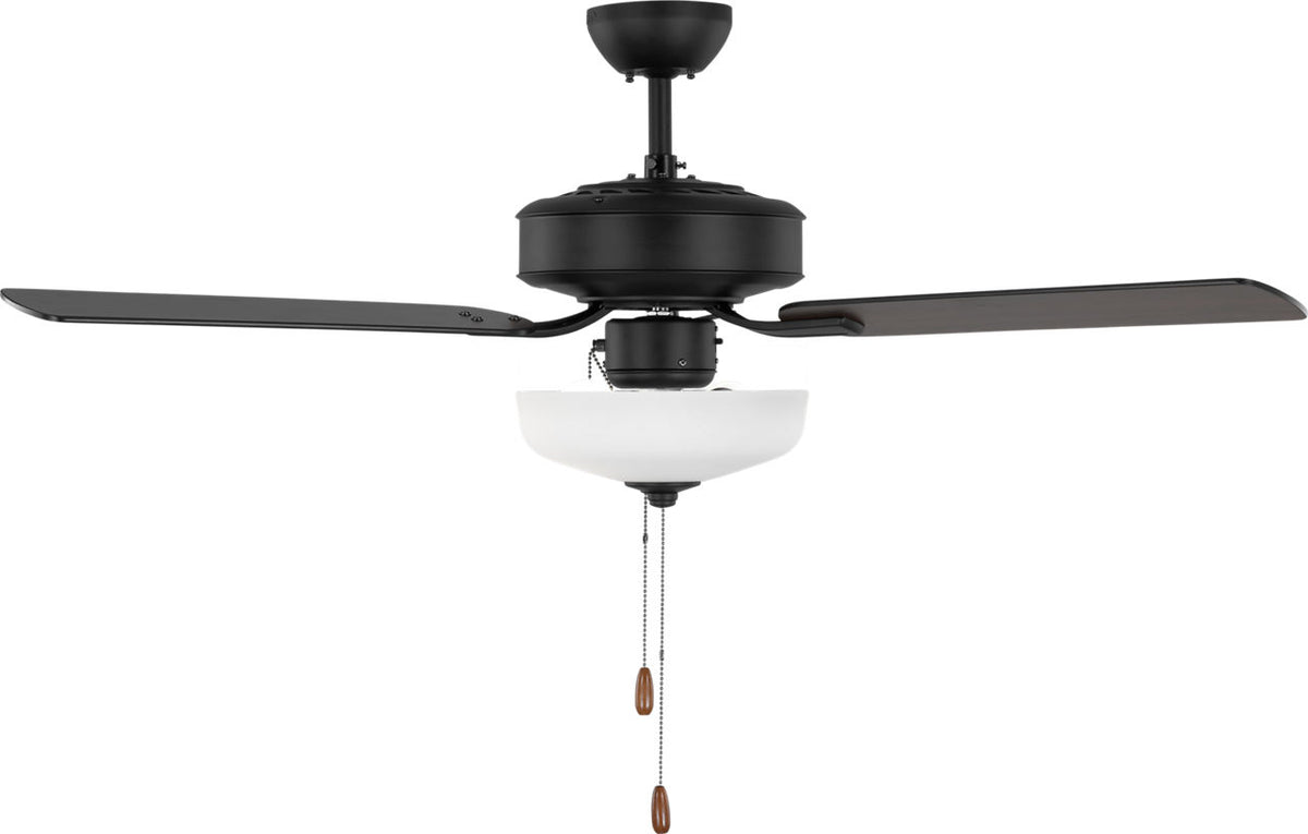 Generation Lighting Linden 48 LED Midnight Black ceiling fan