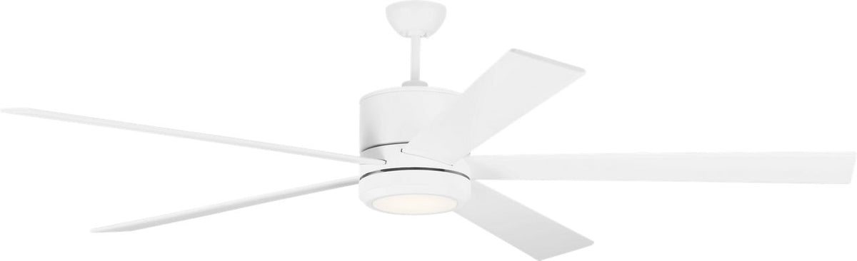 Generation Lighting Vision 72 72 inch Matte White Ceiling Fan