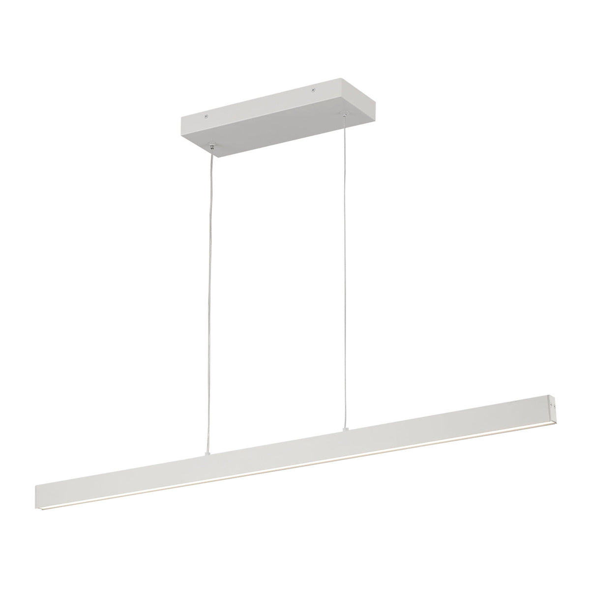 Trans Globe Lighting MDN-1641 WH Isolde white linear pendant ceiling light