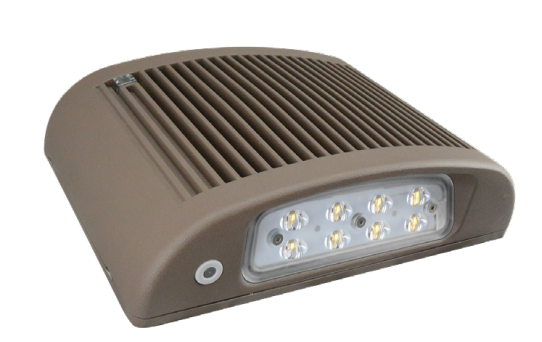 Westgate MELW-ACEM-40K-SDT-BR Emergency wall pack with photocell & self-diagnostic-test, 4000K, 18W, 1500LM Bronze Finish