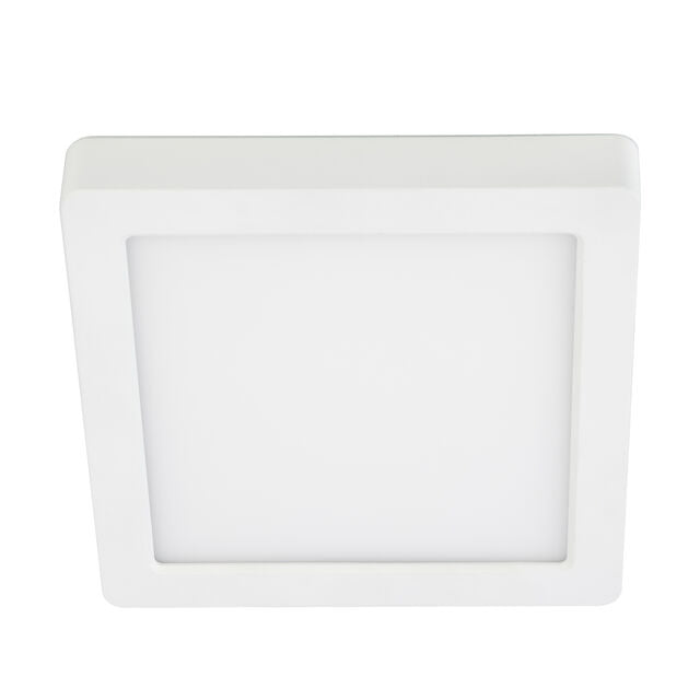 ESL Vision ESL-DDSK-S7-14W-12750 7" Square Decorative LED Disk (DDSK ) - Triac Dimmable- 120 VAC - 14 Watt - Selectable CCT (2700K/3000K/3500K/4000K/5000K), White