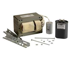 Keystone MH-1000A-Q-KIT 3/1 1000W Metal Halide Ballast Replacement Kit, Quad Tap 120/208/240/277V, Includes Capacitor, mounting bracket, hardware. Included Ballast: MH-1000A-Q-CA