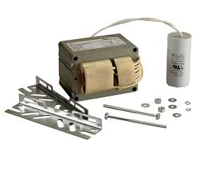 Keystone MH-250A-480-KIT 3/1 250W Metal Halide, 480V Single Tap, Ballast replacement Kit with Capacitor, Mounting brackets and hardware. Included ballast: MH-250A-480-CA