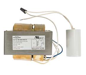 Keystone MH-400A-480-KIT 3/1 400W Metal Halide, 480V Single Tap, Ballast Kit with: Capacitor, mounting hardware. Included ballast: MH-400A-480-CA