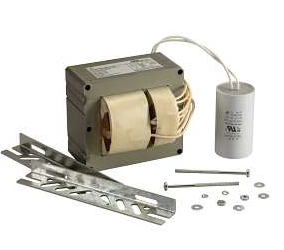 Keystone MH-400A-P-KIT 3/1 400W Metal Halide Ballast Replacement Kit, 5 Tap (120/208/240/277/480V), Includes capacitor, bracket, and mounting hardware. Included Ballast: MH-400A-P-CA
