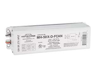 Keystone MH-50X-D-FCAN /A 50W Metal Halide, 120/277V, F-CAN