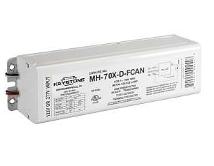 Keystone MH-70X-D-FCAN 3/1 70W, Probe Start Metal Halide, 120/277V, F-CAN