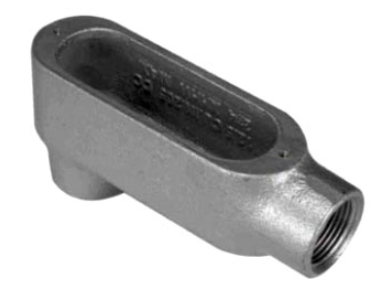 Orbit MLB-150 1-1/2" Malleable Iron Threaded Conduit Body "LB" Series