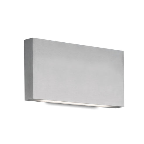 Kuzco Lighting AT6610-BN-UNV Mica 10-in All-terior Up/Down Wall Light - CCT: 3000K - Finish: Brushed Nickel