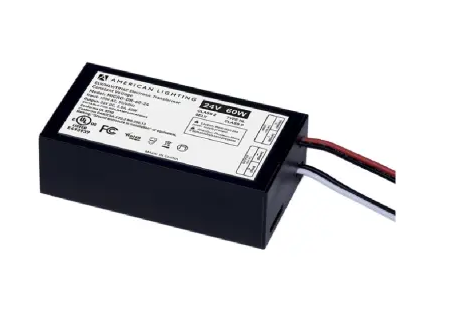 American Lighting MICRO-DRJ-60-12 12V DC, 60W, Class 2 Dimmable LED Micro Driver with Junction Box