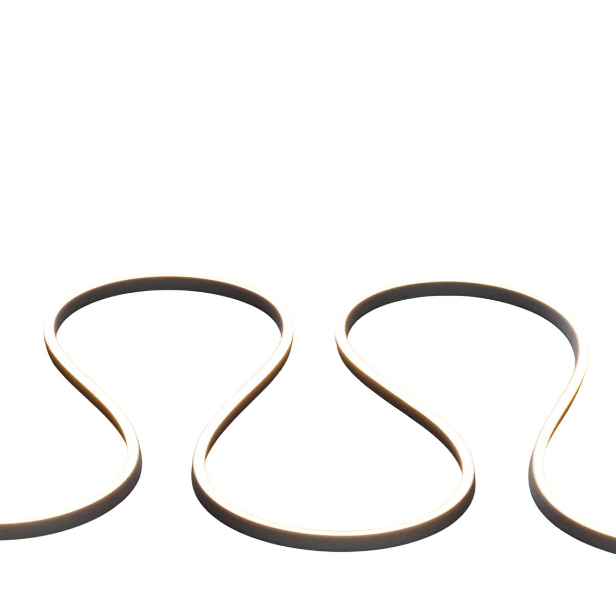 American Lighting MIN4X6-27K-16 Minuet 4x6 Neon Flex LED – 16.4ft Reel, 2700K Warm White, 24V DC, 93 Lumens/ft, IP65 Wet Rated, Cuttable Anywhere (cULus, Indoor/Outdoor)