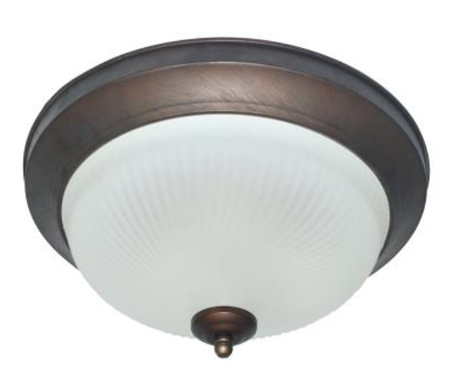 MaxLite ML2E242TRBZ27 LED Flush Mount Ceiling Light , Wattage: 24W , Voltage 120V, Lumens: 1670lm, Color Temp: 2700K