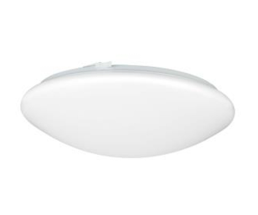 MaxLite ML2LAMPWH18827 LED Flush Mount Ceiling Light , Wattage: 18 Voltage : 120V, Lumens : 1440lm , Color Temp : 2700K White Finish