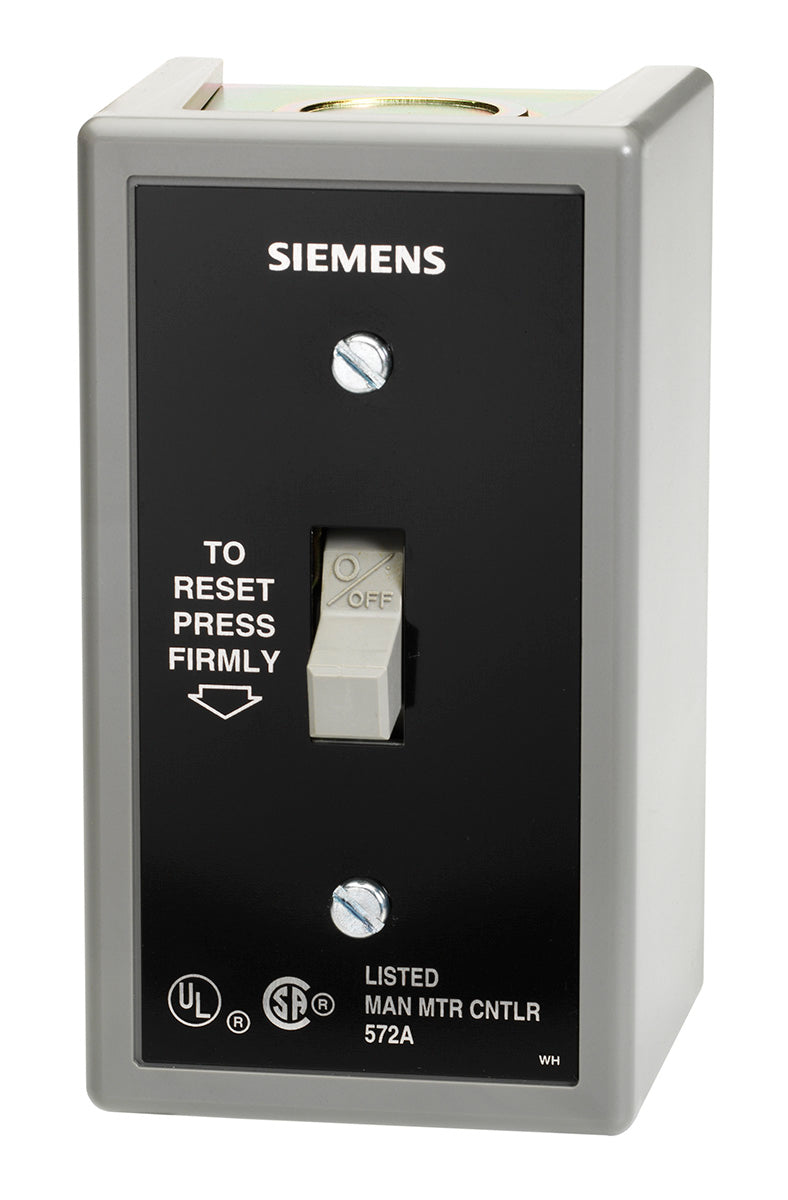 Siemens MMSK01 3 Hp 20 Amp 1-Phase Toggle Operator Motor Starting