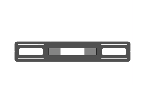 Lotus LED Lights MP-5-10-LIN Mounting Plate For Linear 5 & 10 Head Models
