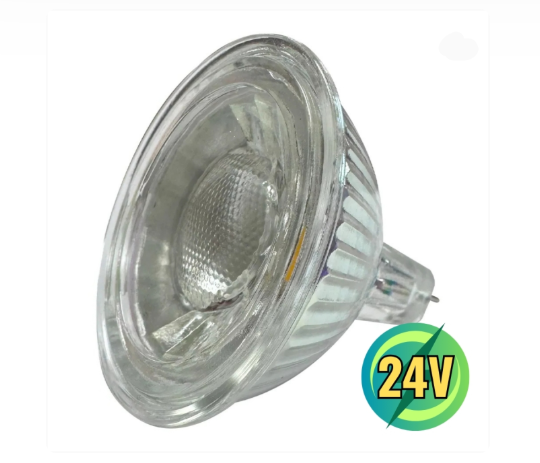 ABBA Lighting USA MR16-24V-5W-5K LED Bulb, Wattage 5W, Voltage 24V, Color Temperature 5000K