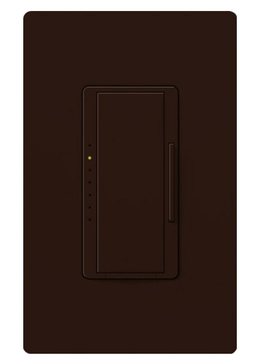 Lutron MRF2S-6ELV120-BR Vive Maestro Wireless ELV Dimmer, 600W ELV/150W LED, 1 Pole/Multi-Location, Neutral Required, 120V, Brown