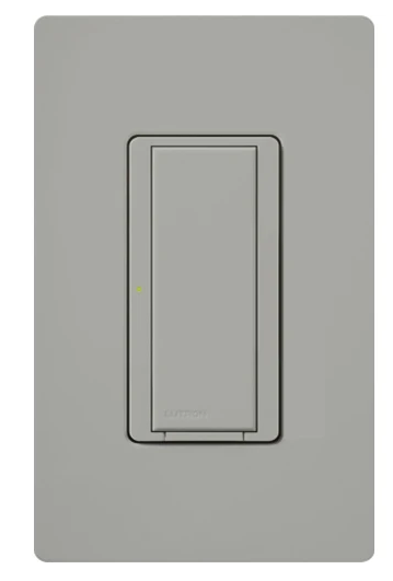 Lutron MRF2S-8ANS120-GR Vive Maestro Wireless Switch, 8 Amp Light/5.8 Amp Fan, 1 Pole/Maestro, Neutral Required, 120V, Gray