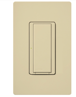 Lutron MRF2S-8ANS120-IV Vive Maestro Wireless Switch, 8 Amp Light/5.8 Amp Fan, 1 Pole/Maestro, Neutral Required, 120V, Ivory