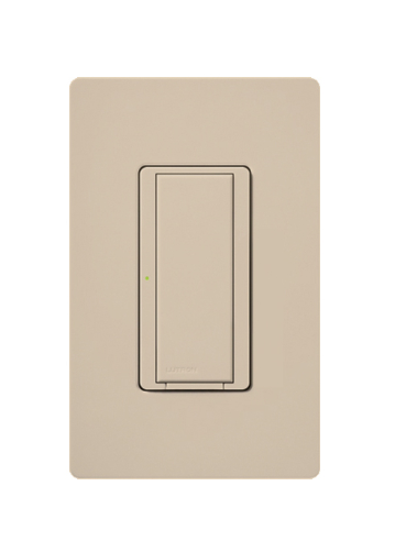 Lutron MRF2S-8S-DV-TP Vive Maestro Wireless RF Digital Switch - 8A - 120-277V - Taupe Finish