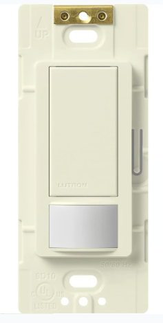 Lutron MS-VPS5M-BI Maestro Switch with Vacancy Sensor Multi Location 120V / 5A, Biscuit Finish