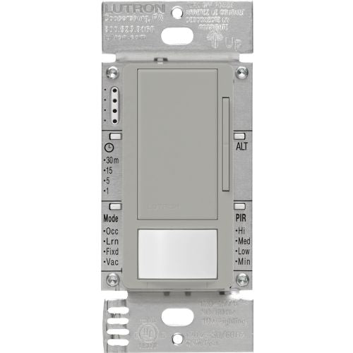 Lutron MS-Z101-V-GR MAESTRO 0-10V Occupancy/Vacancy Dimmer Sensor, Gray Finish