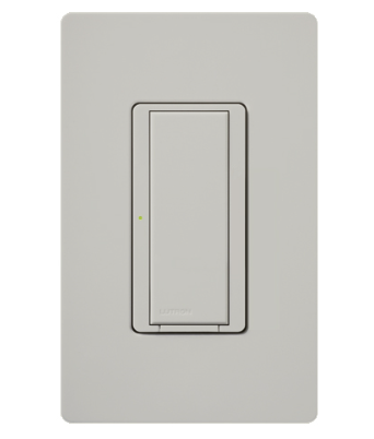 Lutron MSC-S8AM-PD Maestro Satin Single Pole/Multi-Location Switch, 8A Light, 3A Fan, Palladium Finish