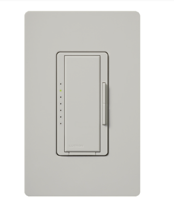 Lutron MSCLV-1000M-PD Maestro Satin Digital Fade Dimmer, Single Pole/Multi-Location, 1000VA (800W) Magnetic Low Voltage, Palladium Finish