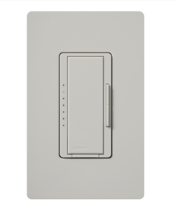 Lutron MSCLV-600M-PD Maestro Satin Digital Fade Dimmer, Single Pole/Multi-Location, 600VA (450W) Magnetic Low Voltage, Palladium Finish