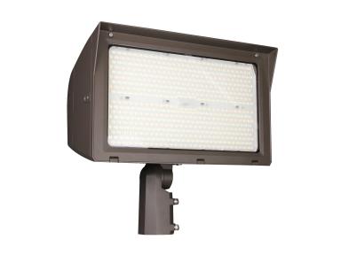 Maxlite MSF210HA-CSBKPR7TA Adjustable Beam Flood - 0-10V Dimming, Adjustable Beam - CCT Selectable - Knuckle Slipfitter - 7pin Receptacle - Shorting Cap - TAA - Finish Bronze