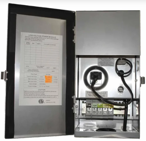 Universal Lighting Systems MTM150SS Multi Tap 150W Low Voltage Landscape Transformer, 12-15 Volts, Professional Grade