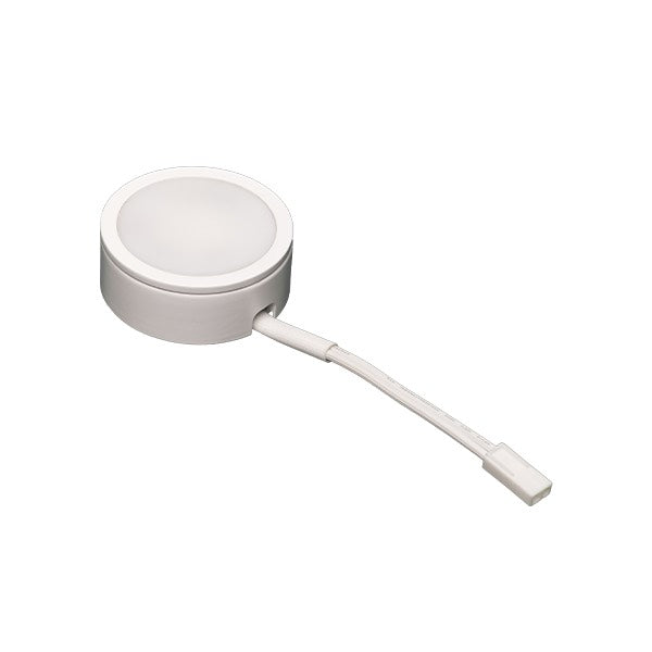 American Lighting MVP-1-5CCT-WH-B MVP LED Puck Light Kit - CCT Selectable - Lumens 230 lm - Wattage 4W - Voltage 120V - White Finish