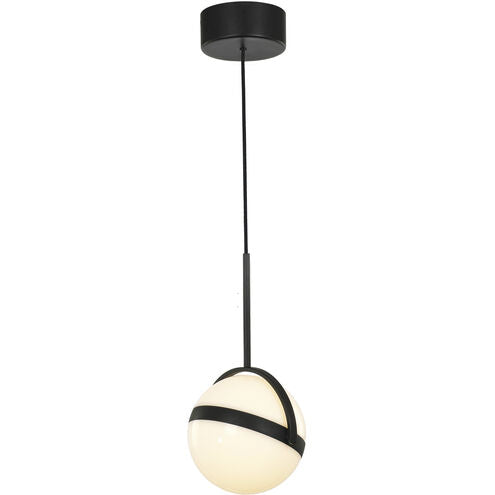 Alora Lighting PD301001MB-UNV Globo LED 6.38 inch Matte Black Pendant Ceiling Light